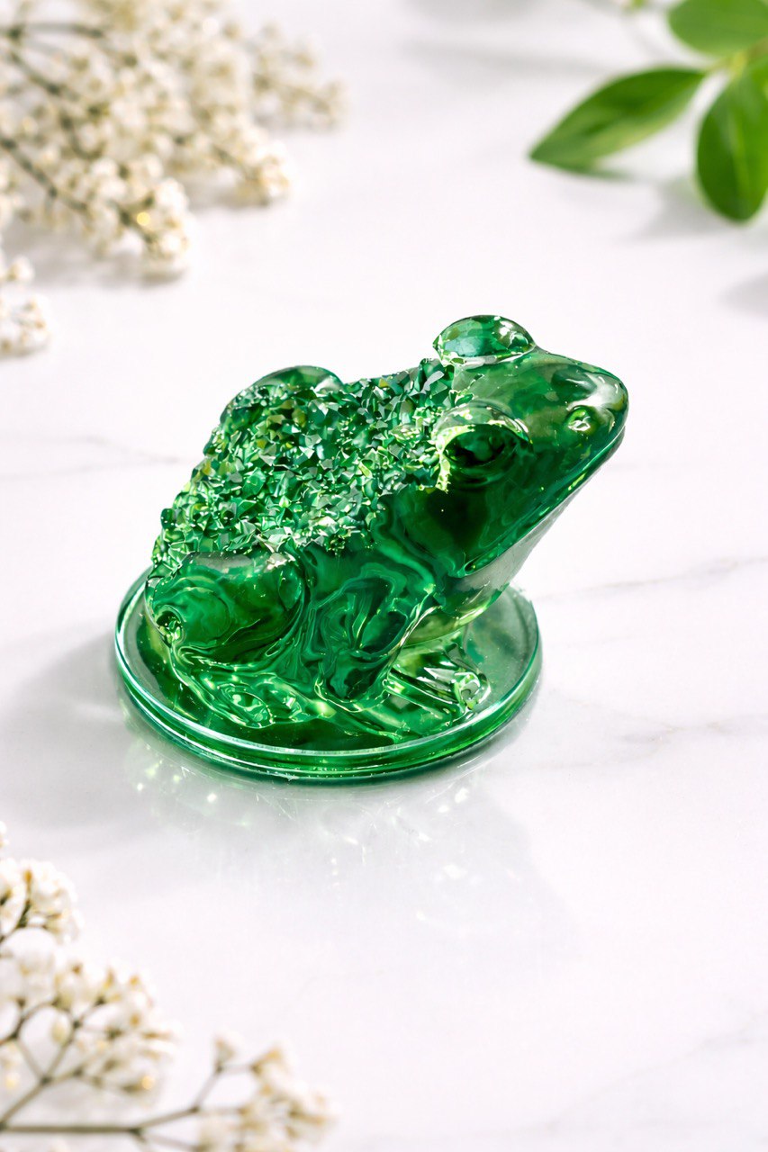 Druzy Frog Silicone Mold - Ideas Decor Shop