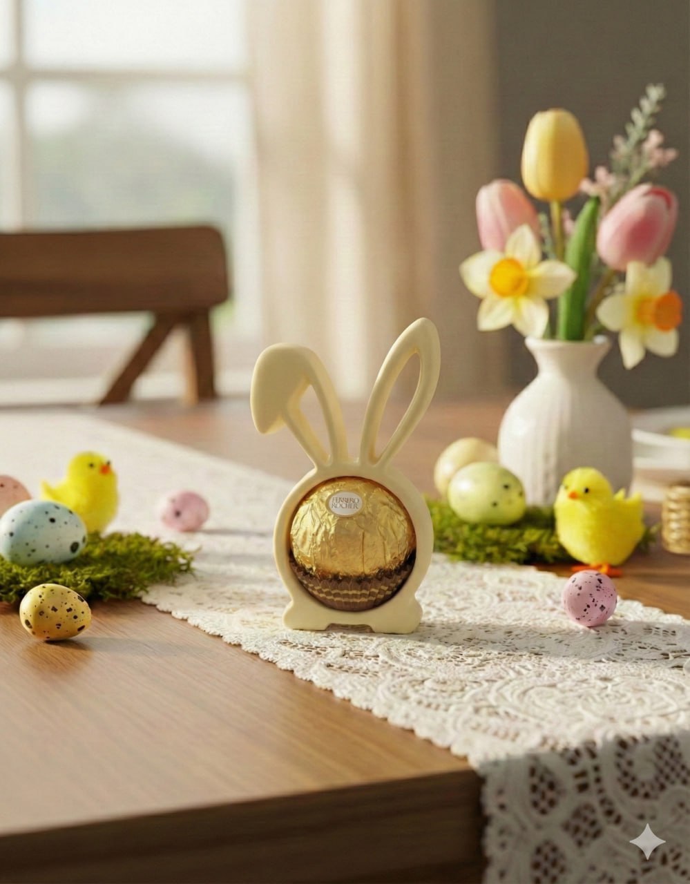 Bunny Candy Holder Silicone Mold