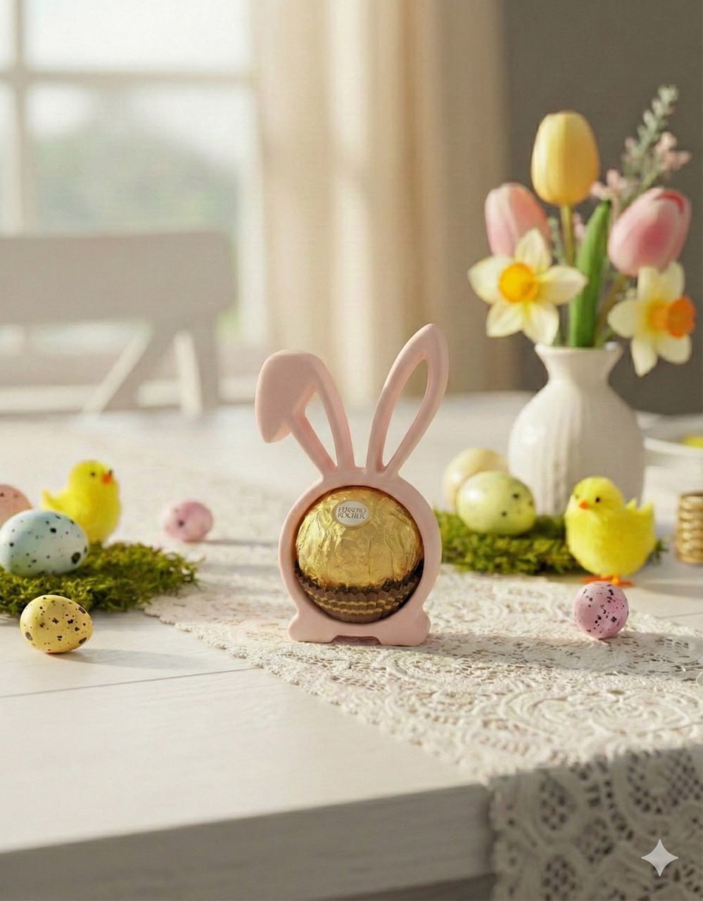 Bunny Candy Holder Silicone Mold