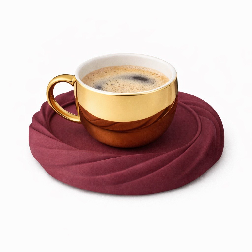 Silicone Mold Matte Round Tray