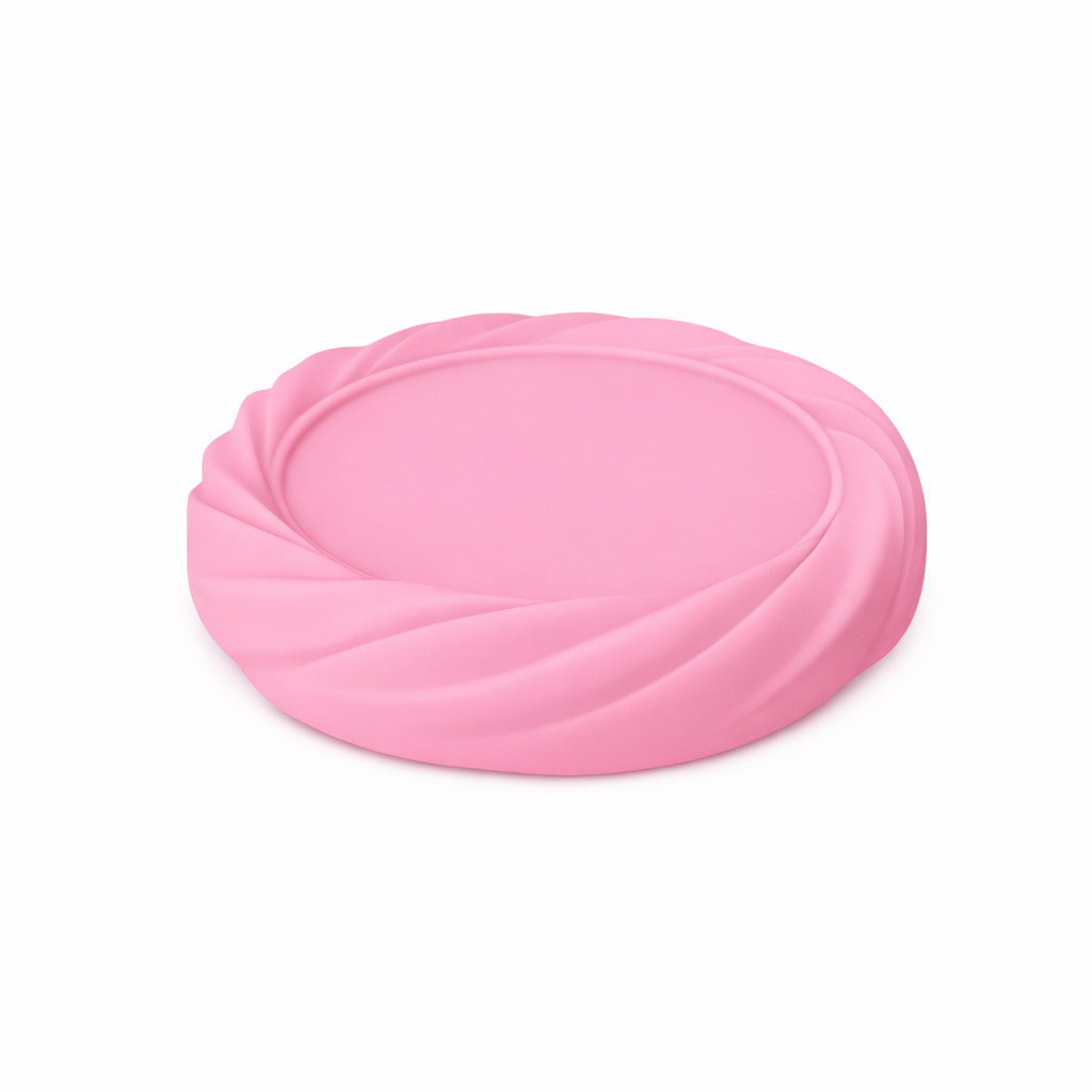 Silicone Mold Matte Round Tray