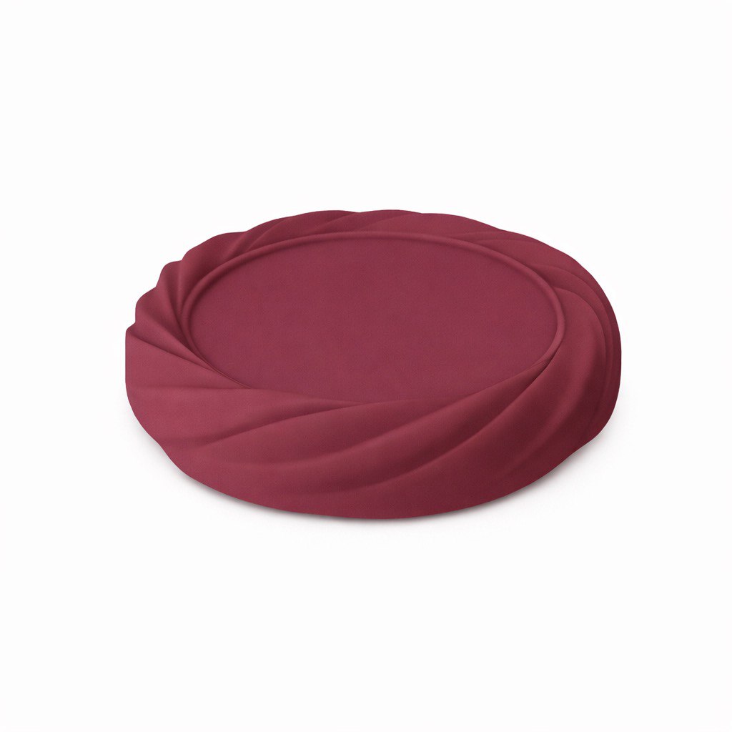 Silicone Mold Matte Round Tray