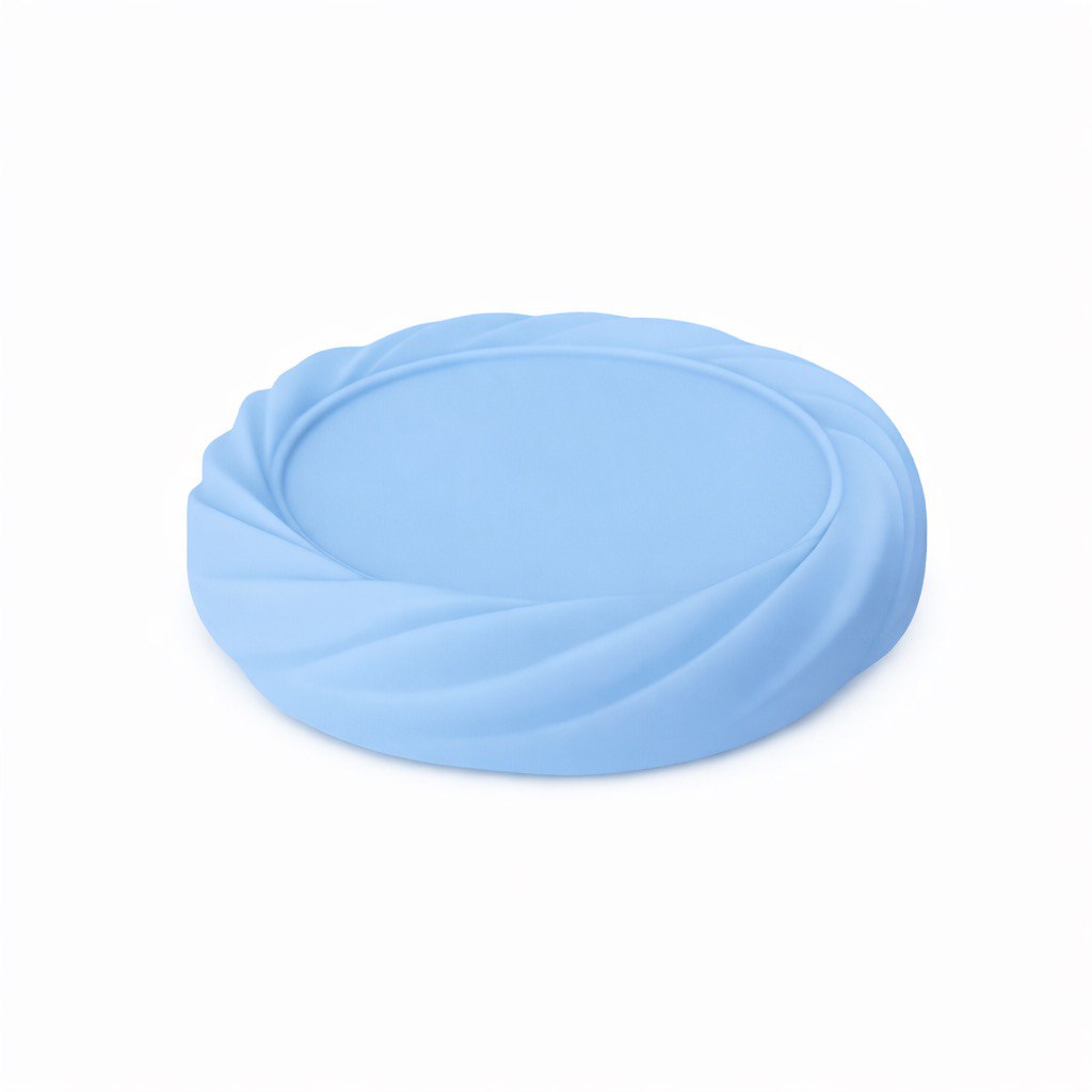 Silicone Mold Matte Round Tray