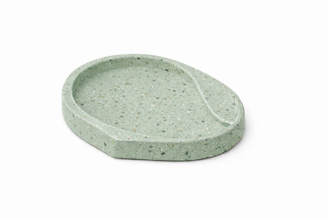 Matte Silicone Mold Organic Stone Collection Tray