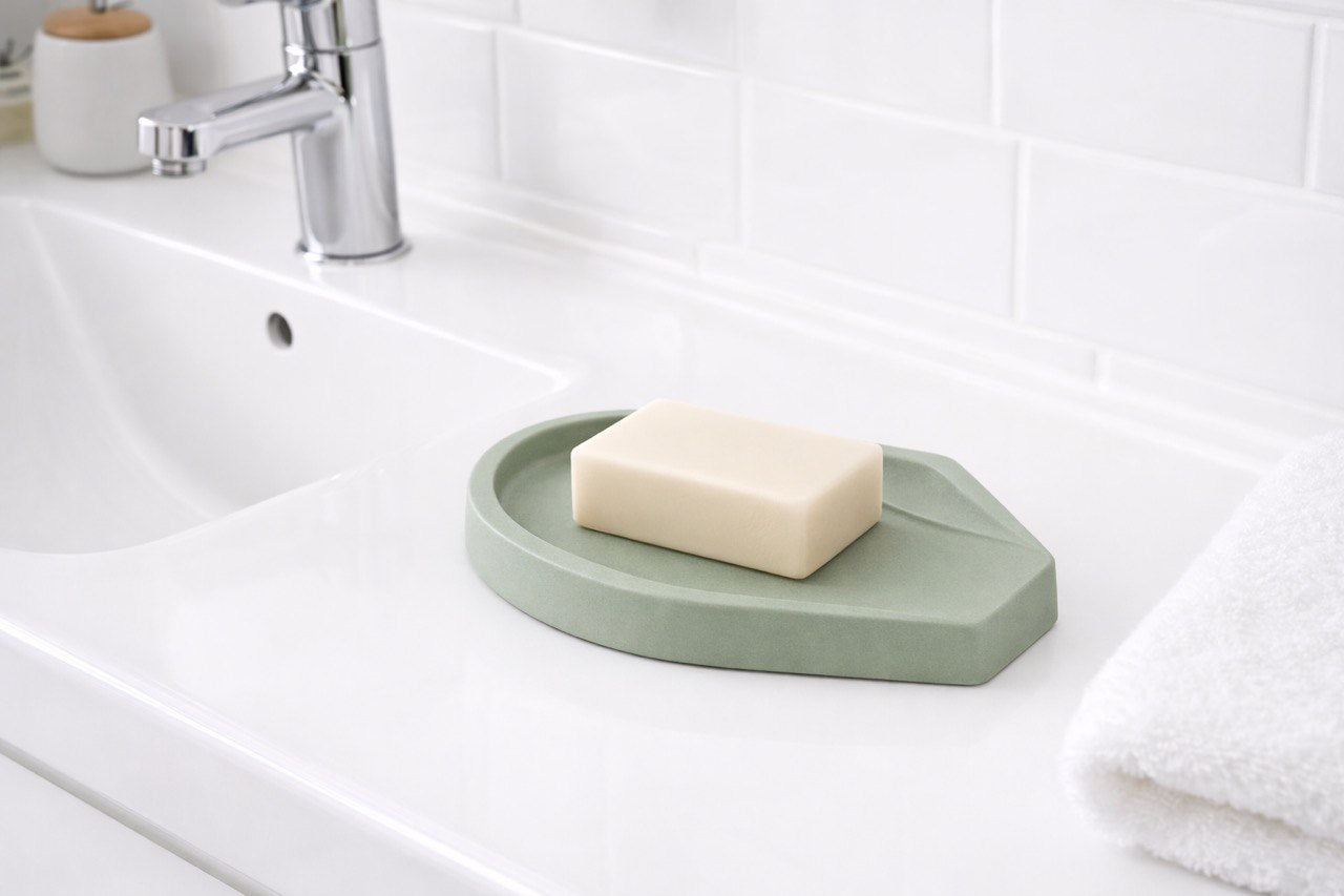 Silicone Mold Organic Stone Collection Tray