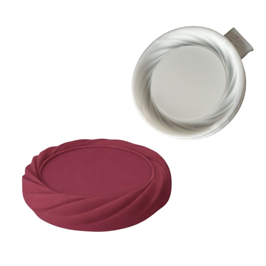 Silicone Mold Matte Round Tray