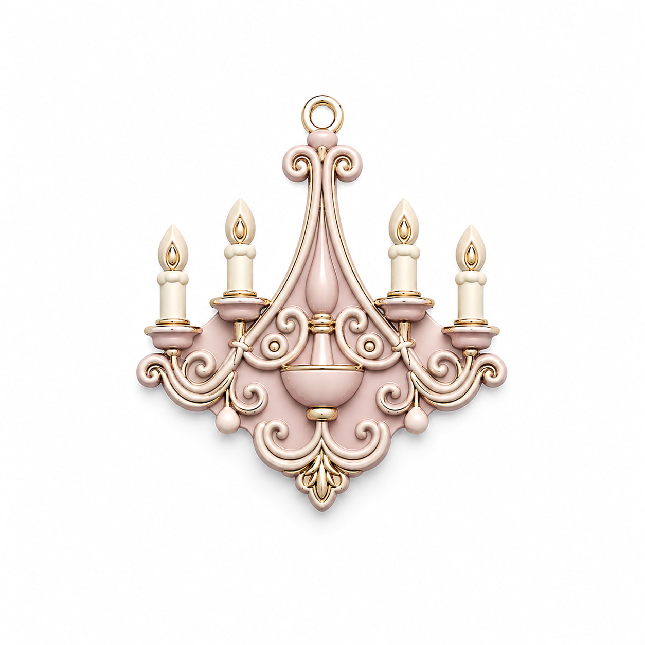 Vintage Chandelier Silicone Mold