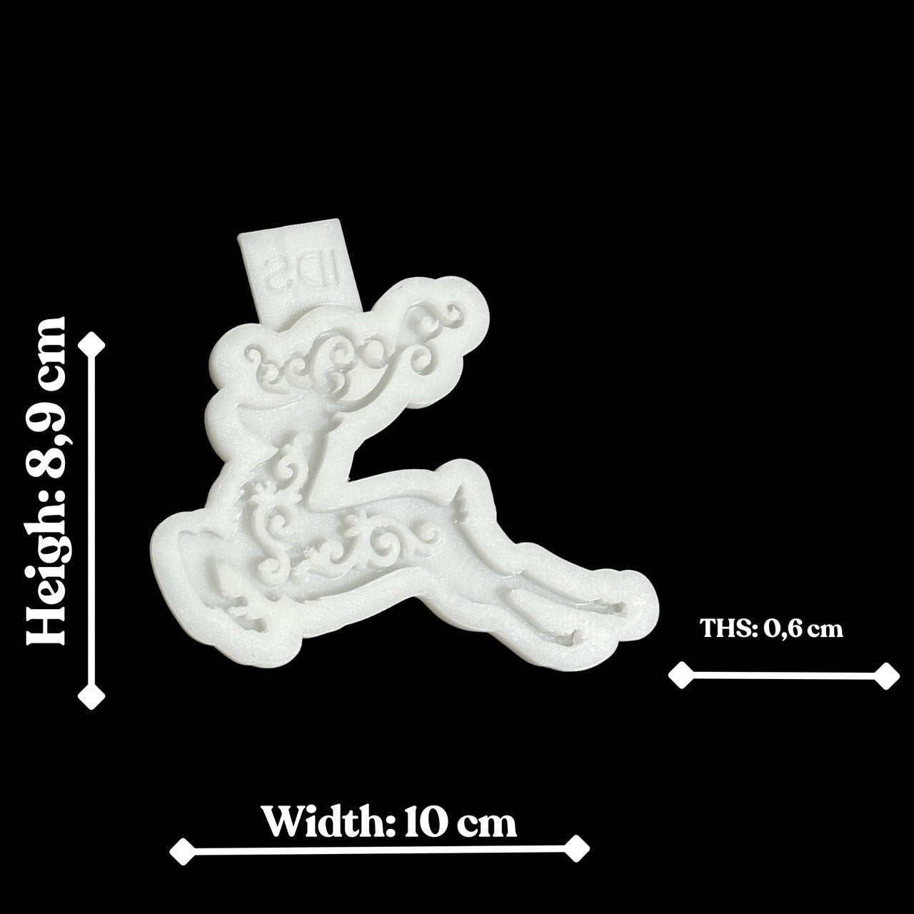 Elegant Reindeer Silicone Mold