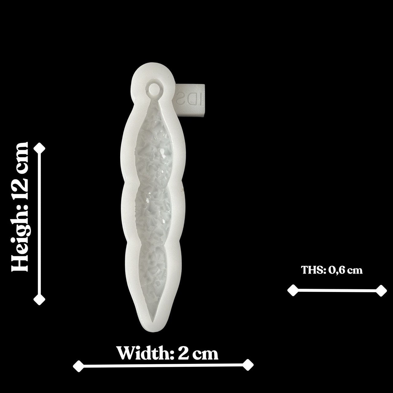 Crystal Icicle Silicone Mold