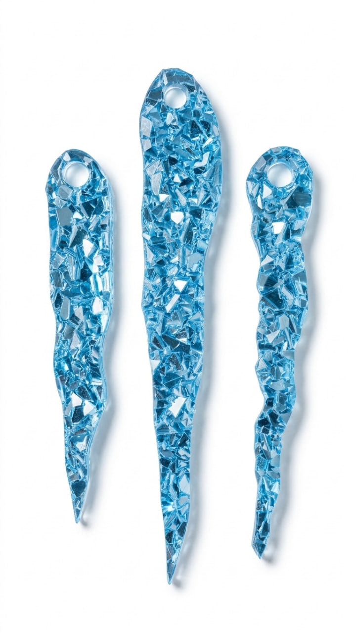 3 Icicle Silicone Mold