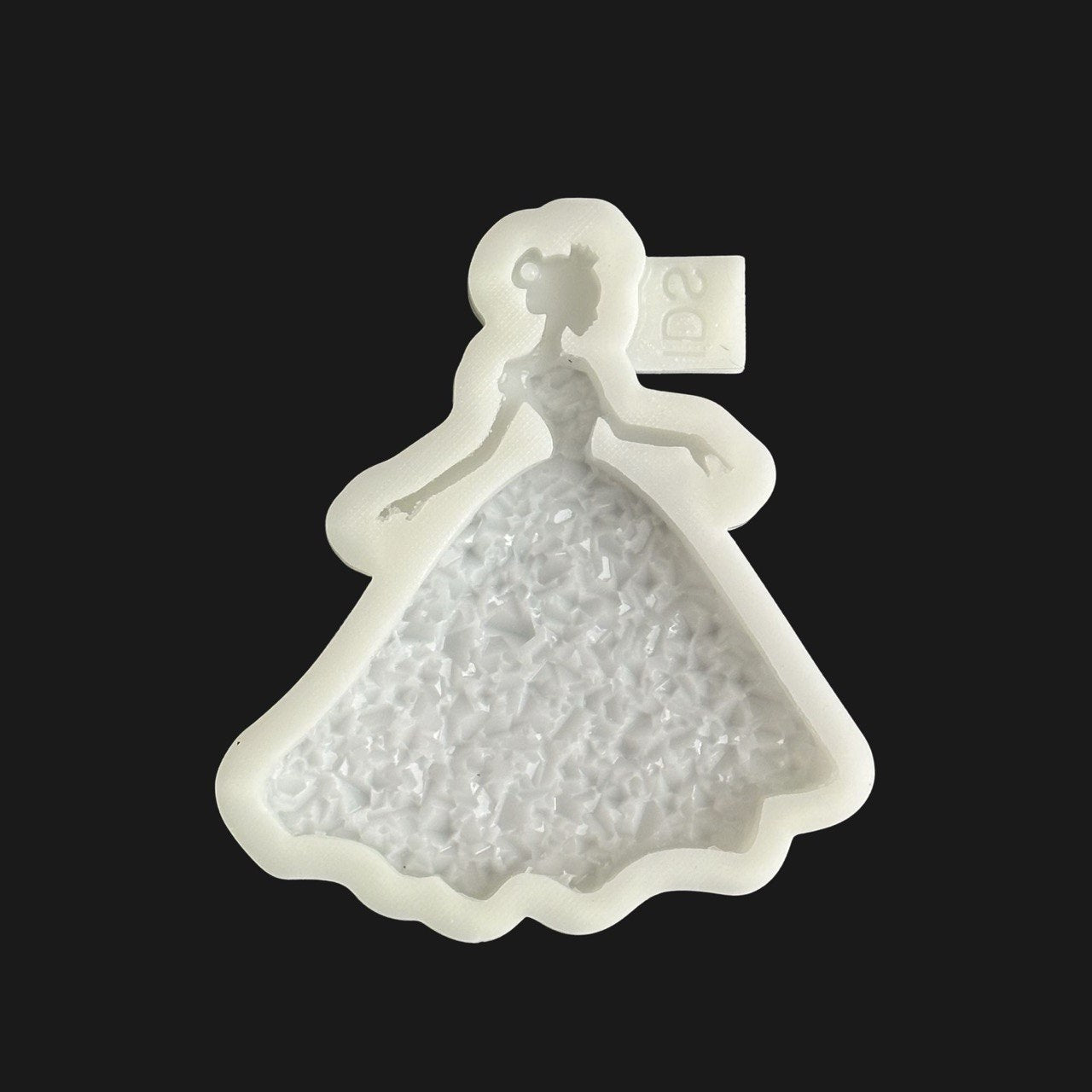 Druzy Christmas Sleigh Ornament Silicone Mold