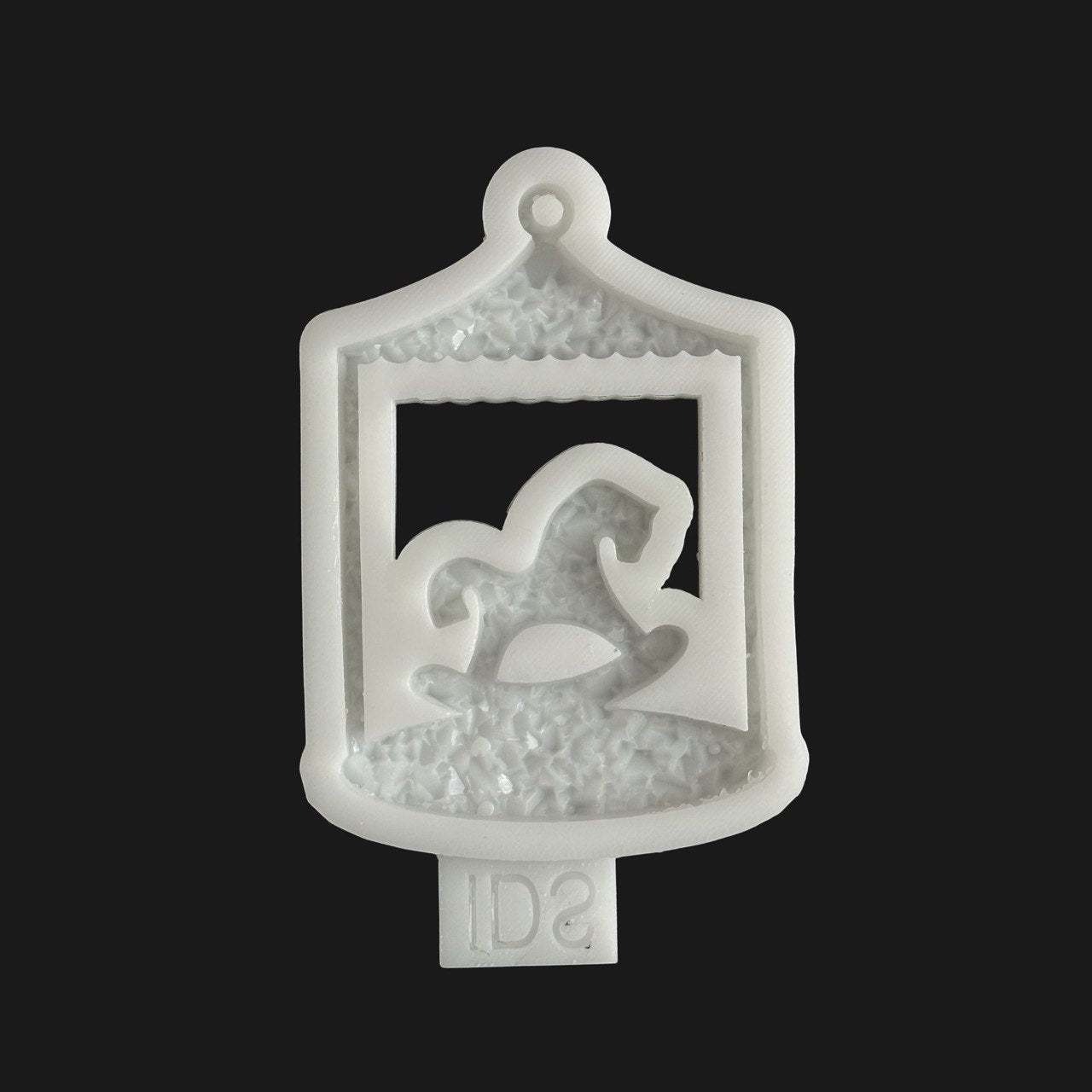 Crystal Rocking Horse Ornament Mold