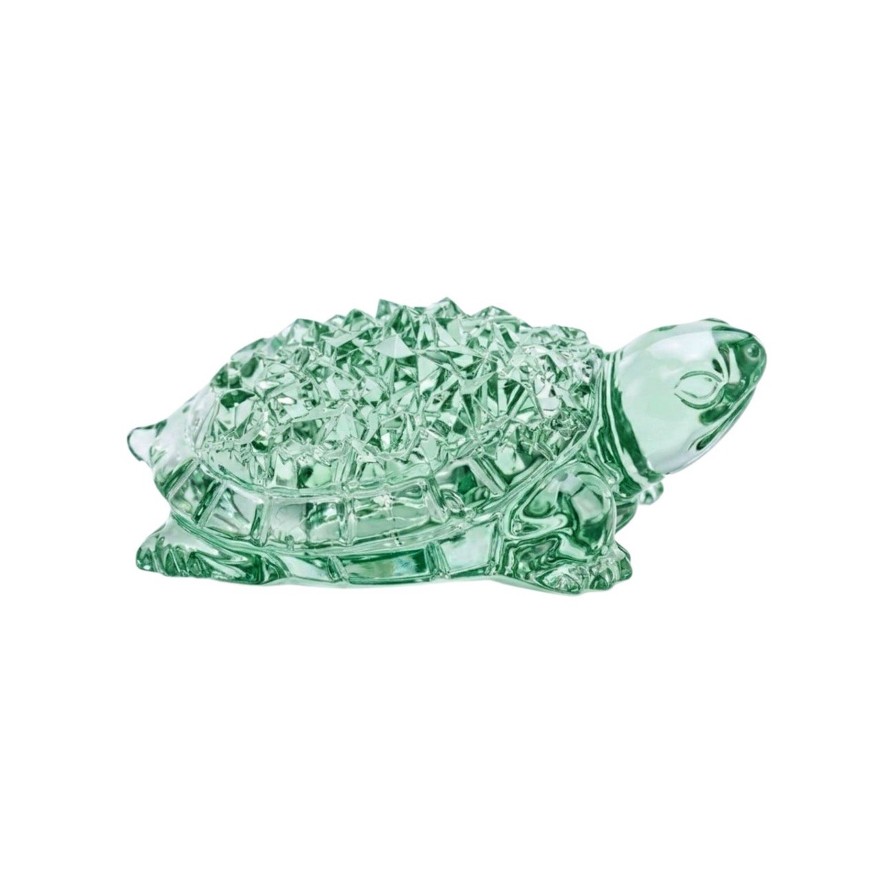 Small Turtle Silicone Mold with Crystal Druzy Texture