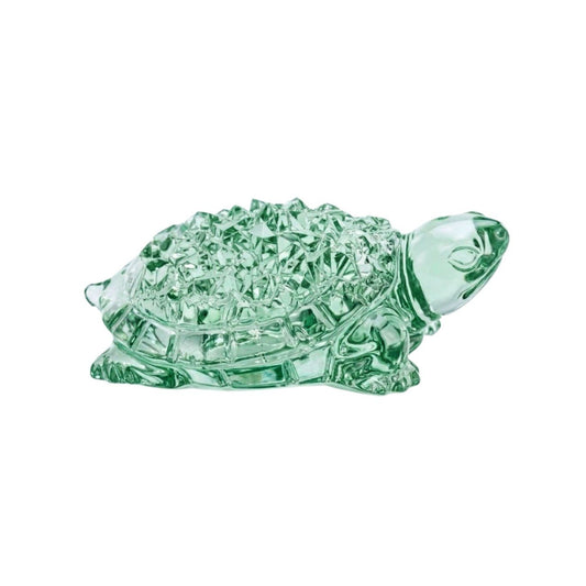 Small Turtle Silicone Mold with Crystal Druzy Texture