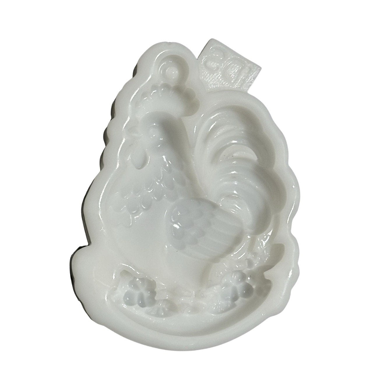 Rooster Pendant Silicone Mold for Resin & Jesmonite Crafts
