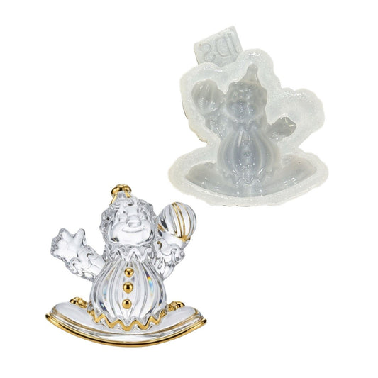 Pierrot Clown Silicone Mold for Resin