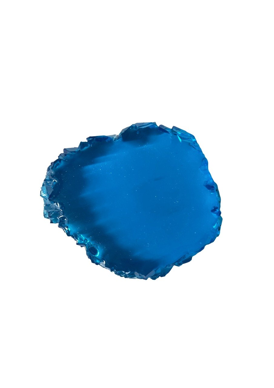 Stunning Crystal Edge Coaster Silicone Mold