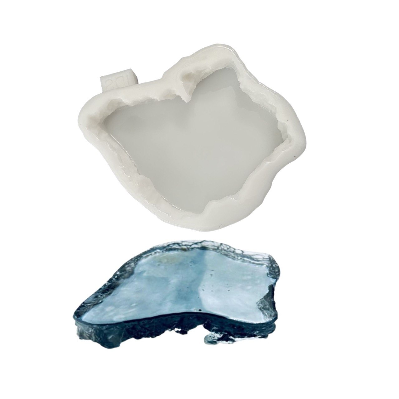 Modern Irregular Edge Silicone Tray Mold | 17×14 cm
