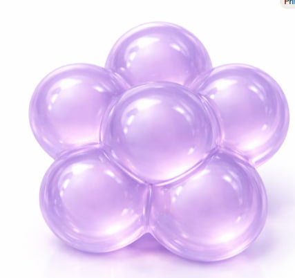 3D Daisy Silicone Mold Set of 3 Sizes | Puffy Flower Mold
