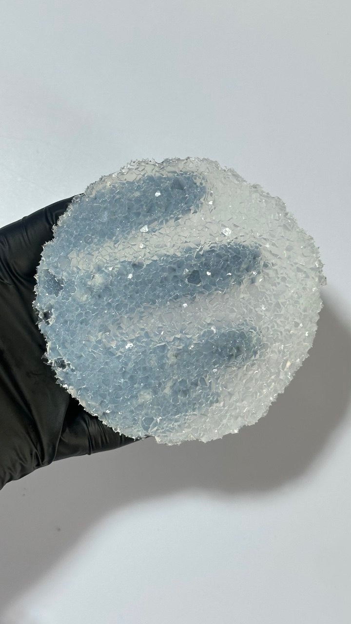 Round Geode Druzy Silicone Mold