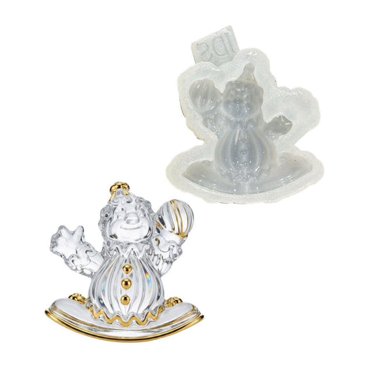 Pierrot Clown Silicone Mold for Resin - Ideas Decor Shop