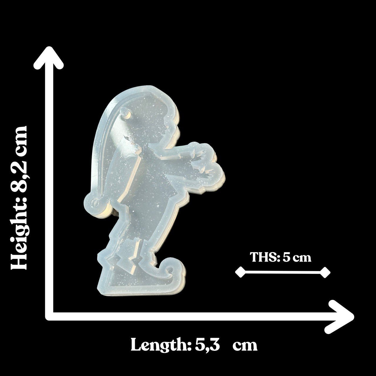 Pinocchio Christmas Tree Silicone Mold for Resin Art and Crafting - Ideas Decor Shop