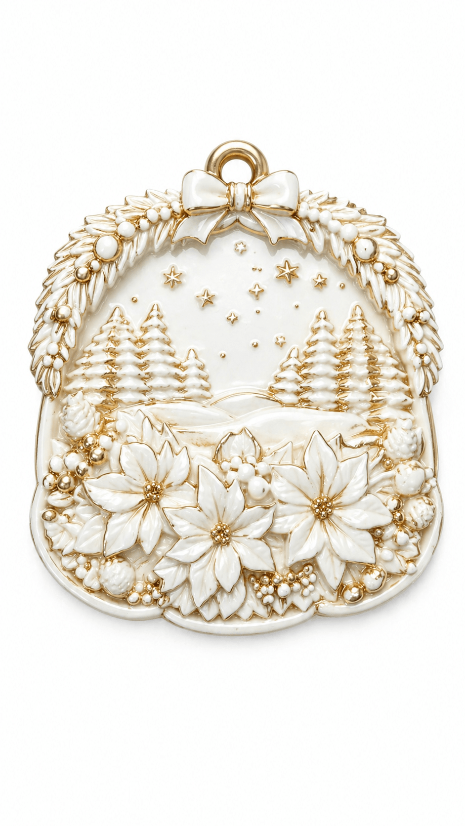 Poinsettia Ornament Silicone Mold - Ideas Decor Shop