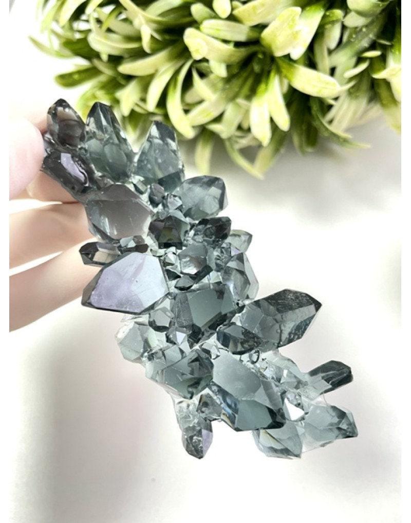 Professional Crystal Cluster Silicone Mold – Large Resin Druzy Tool - Ideas Decor Shop