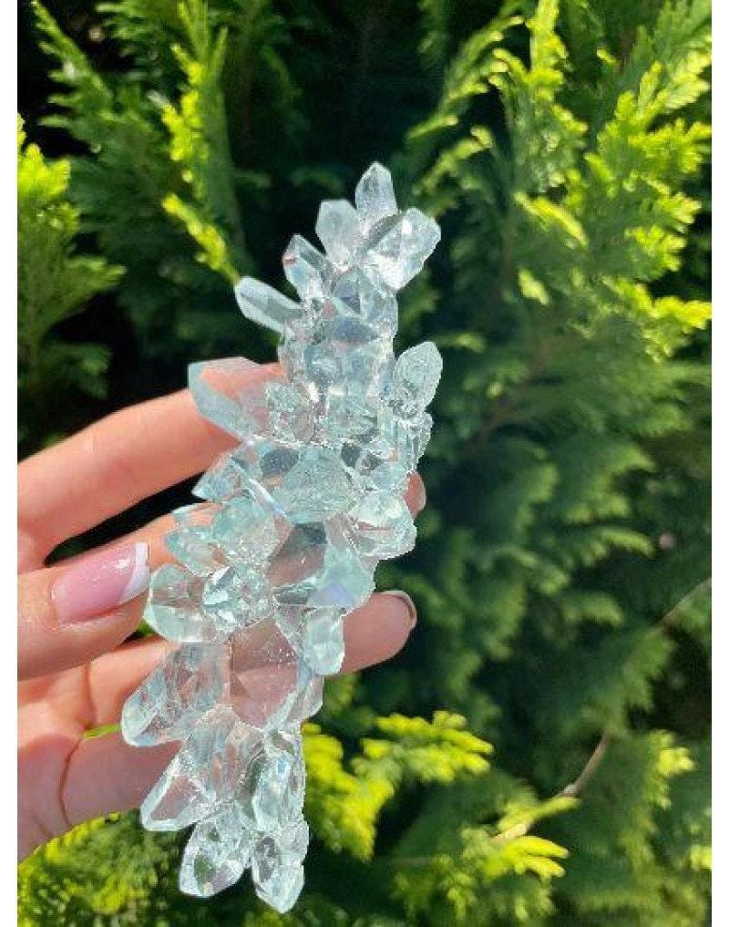 Professional Crystal Cluster Silicone Mold – Large Resin Druzy Tool - Ideas Decor Shop