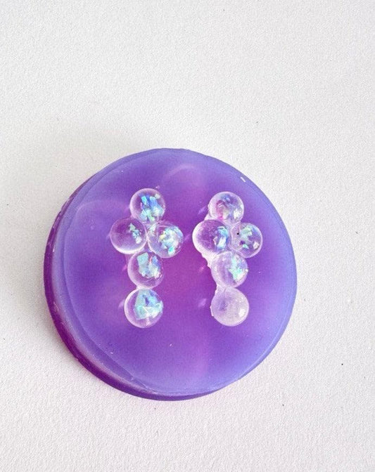 Resin Cross Bubble Jewelry Mold, Pendant - Earrings Set - Ideas Decor Shop