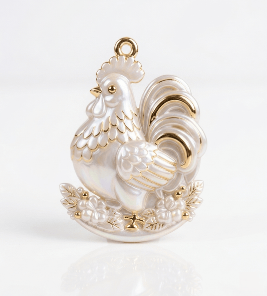 Rooster Pendant Silicone Mold for Resin & Jesmonite Crafts - Ideas Decor Shop