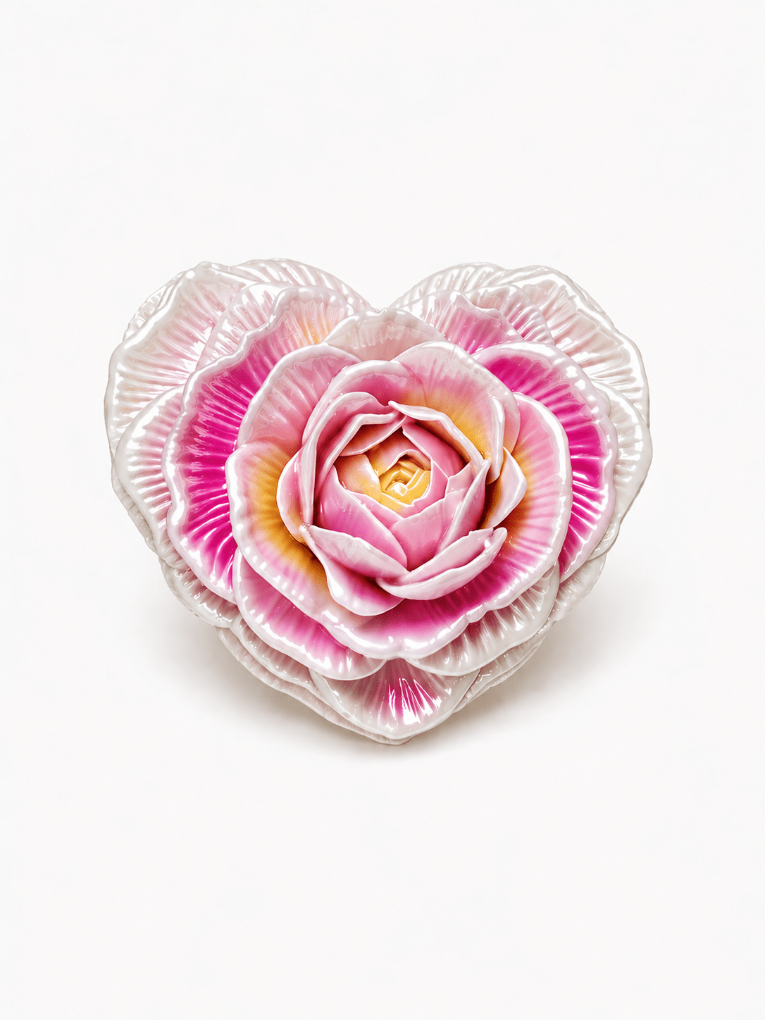 Rose Heart Silicone Mold - Ideas Decor Shop