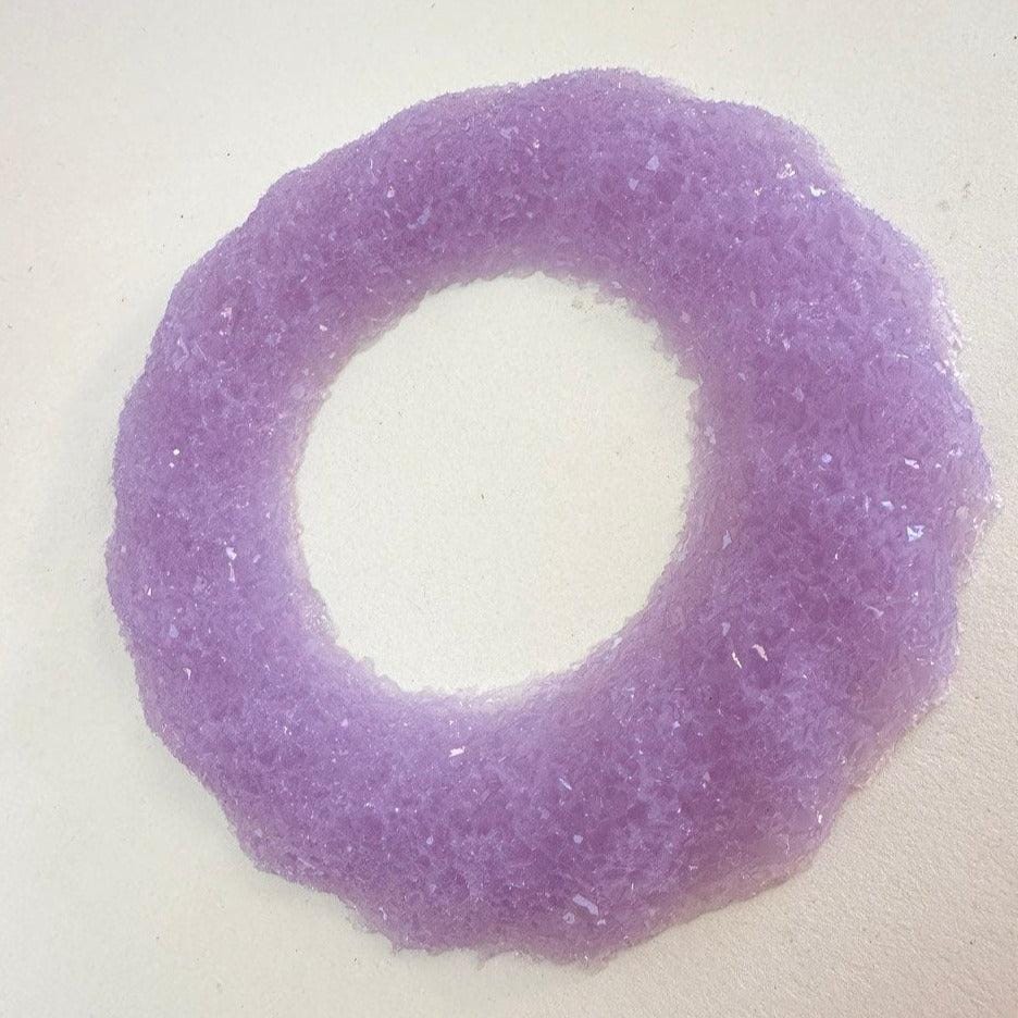 Round Amethyst Druzy Silicone Mold with Bonus Little Druzy - Ideas Decor Shop