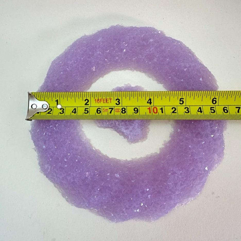 Round Amethyst Druzy Silicone Mold with Bonus Little Druzy - Ideas Decor Shop