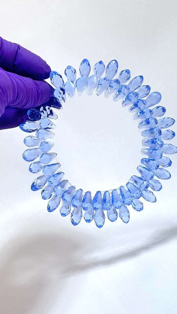 Round Crystal Cluster Silicone Mold Set of 2 - Ideas Decor Shop
