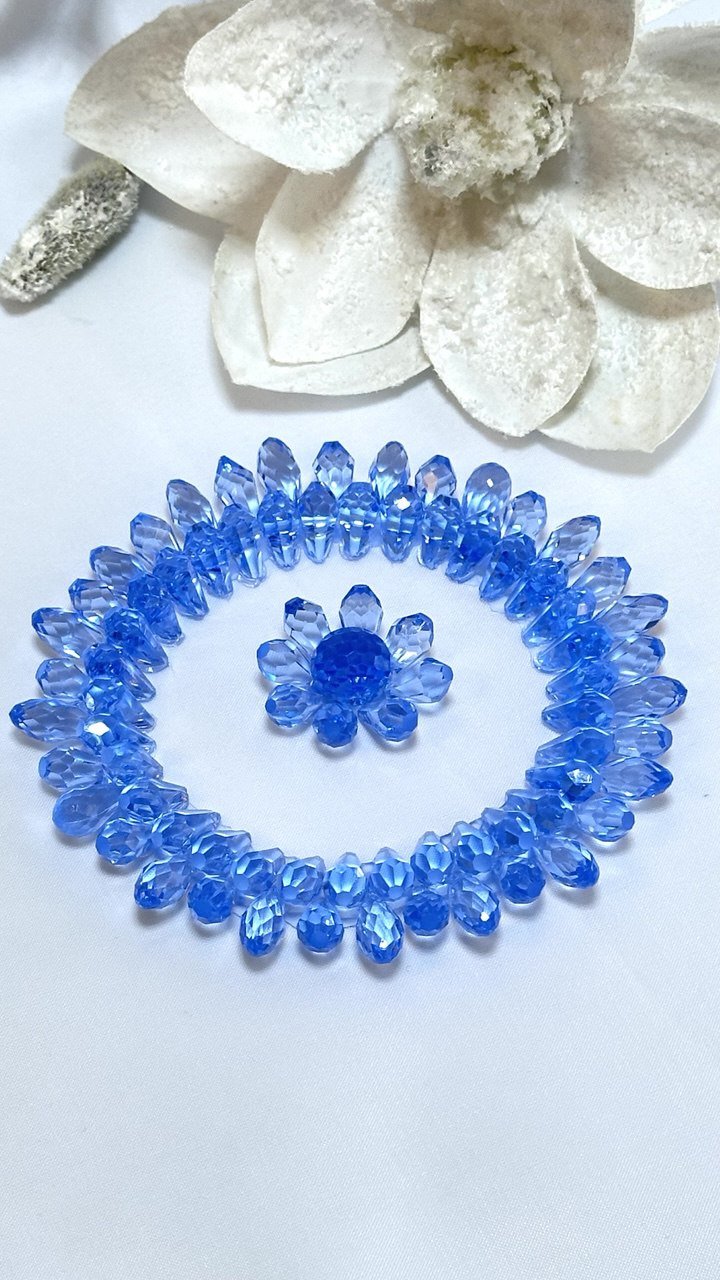 Round Crystal Cluster Silicone Mold Set of 2 - Ideas Decor Shop