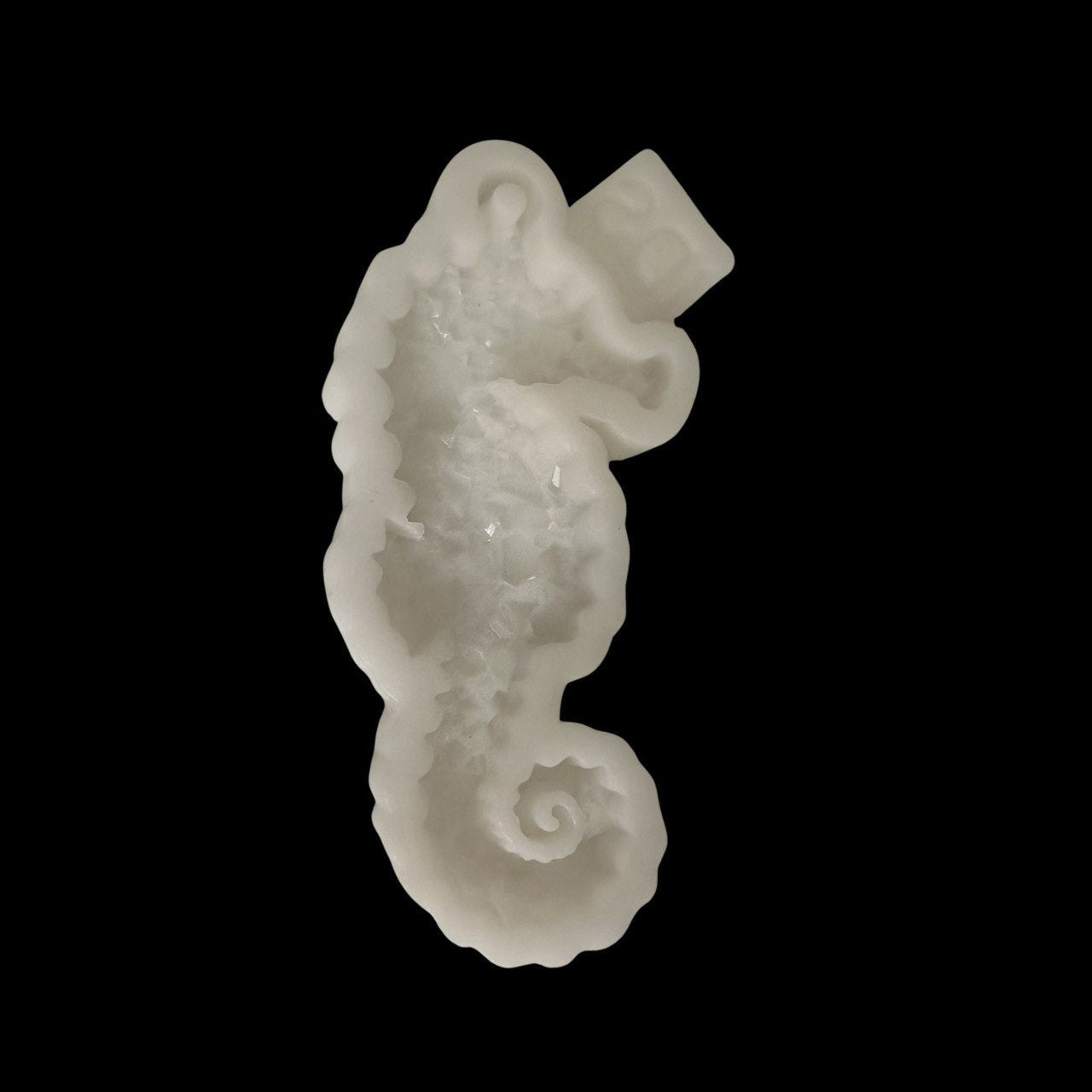 Seahorse Silicone Mold – Druzy Crystalline Texture - Ideas Decor Shop