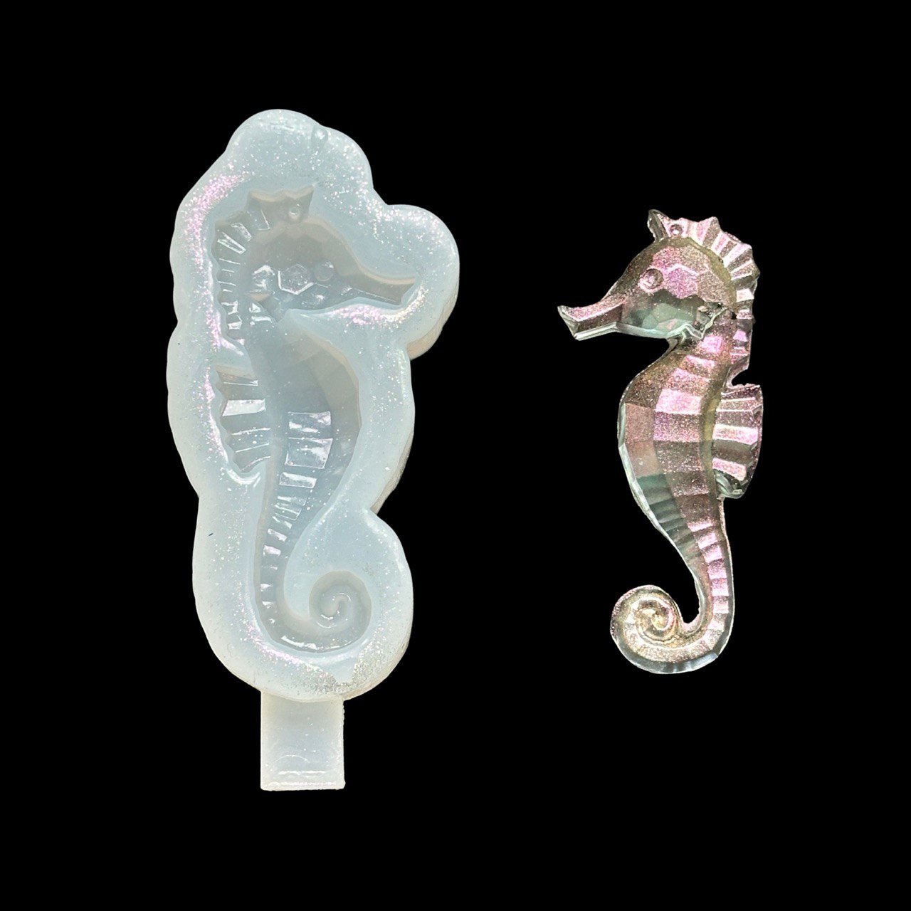Seahorse Silicone Mold | Ocean Resin Mold for Epoxy, UV Resin - Ideas Decor Shop