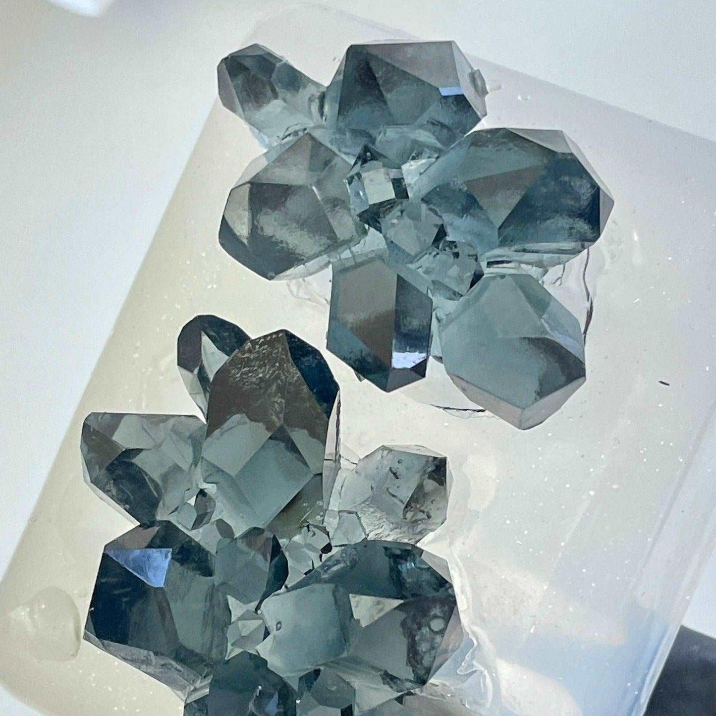 Set of 2 DIY Crystal Molds for Resin Art Projects - Ideas Decor Shop
