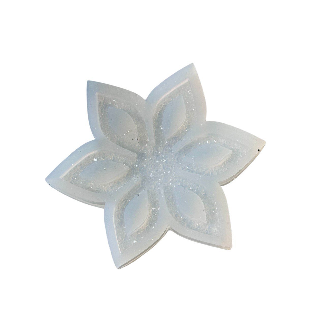 Shine Crystal Coaster Flower Resin Mold - Ideas Decor Shop