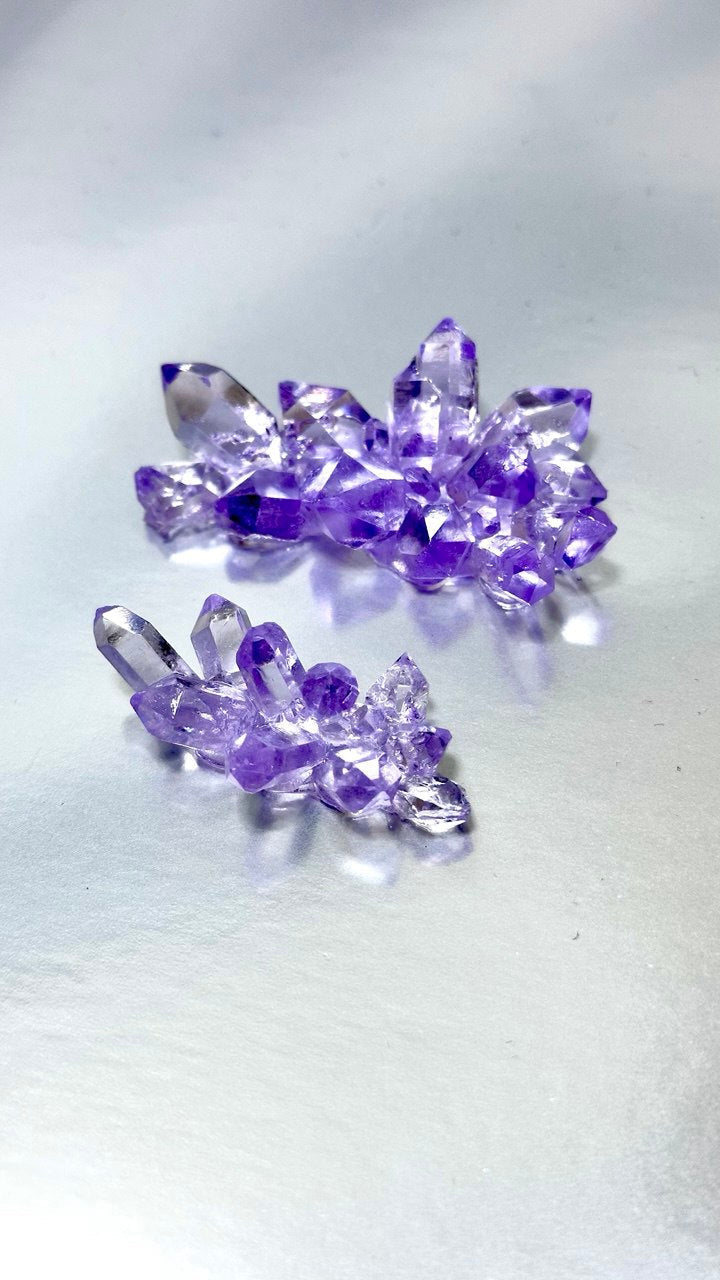 Shiny Crystal Silicone Mold Set - Luxurious Cluster Design for Resin Art - Ideas Decor Shop