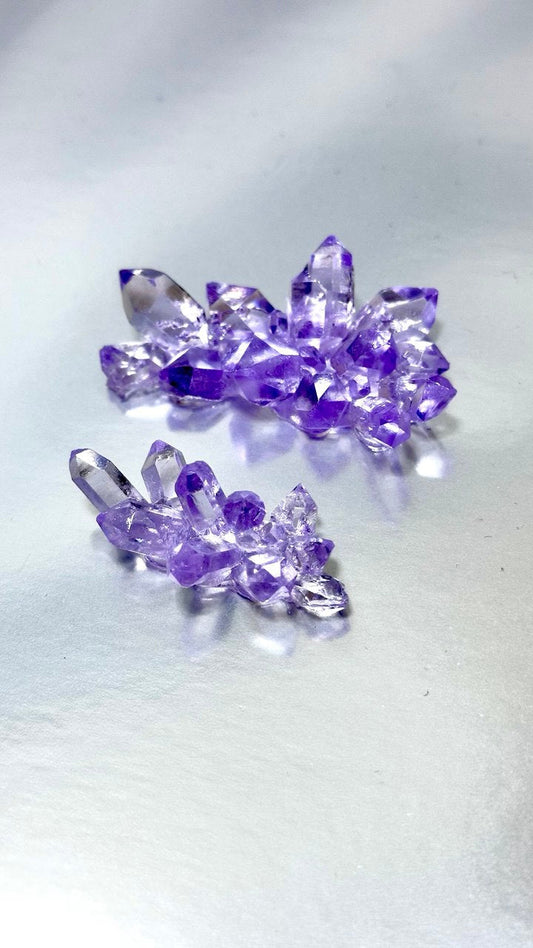Shiny Crystal Silicone Mold Set - Luxurious Cluster Design for Resin Art - Ideas Decor Shop