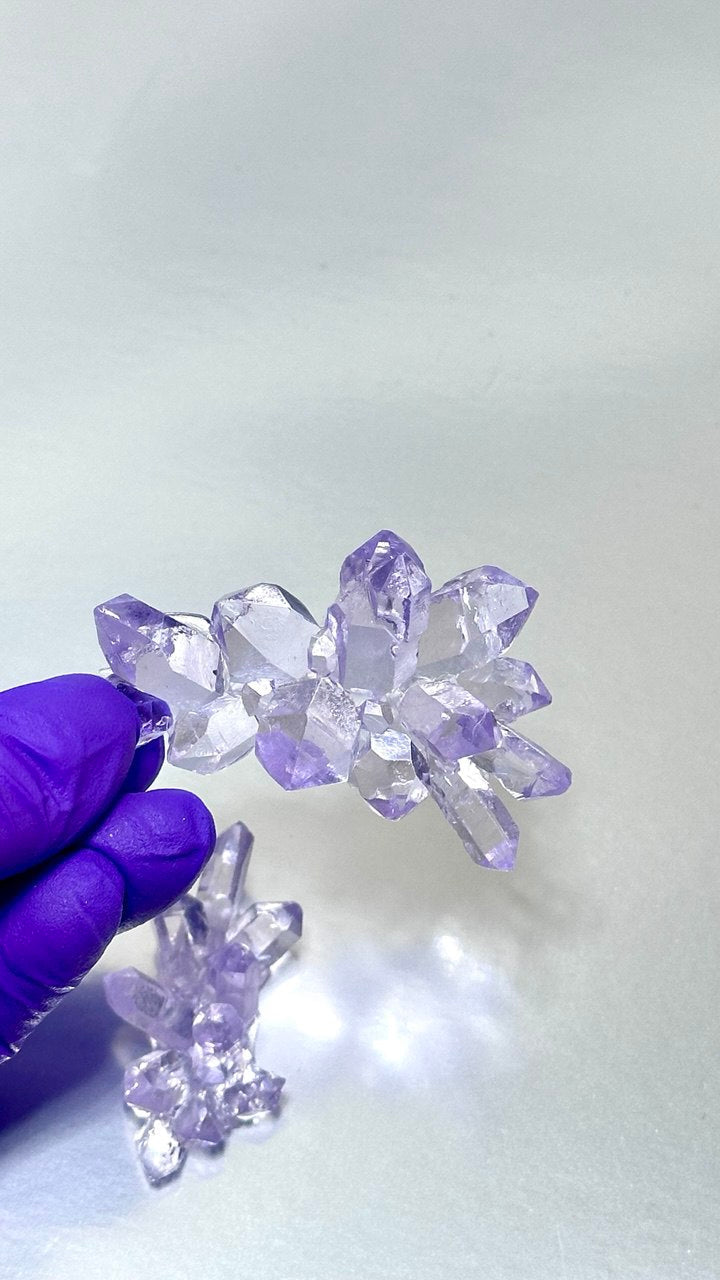Shiny Crystal Silicone Mold Set - Luxurious Cluster Design for Resin Art - Ideas Decor Shop
