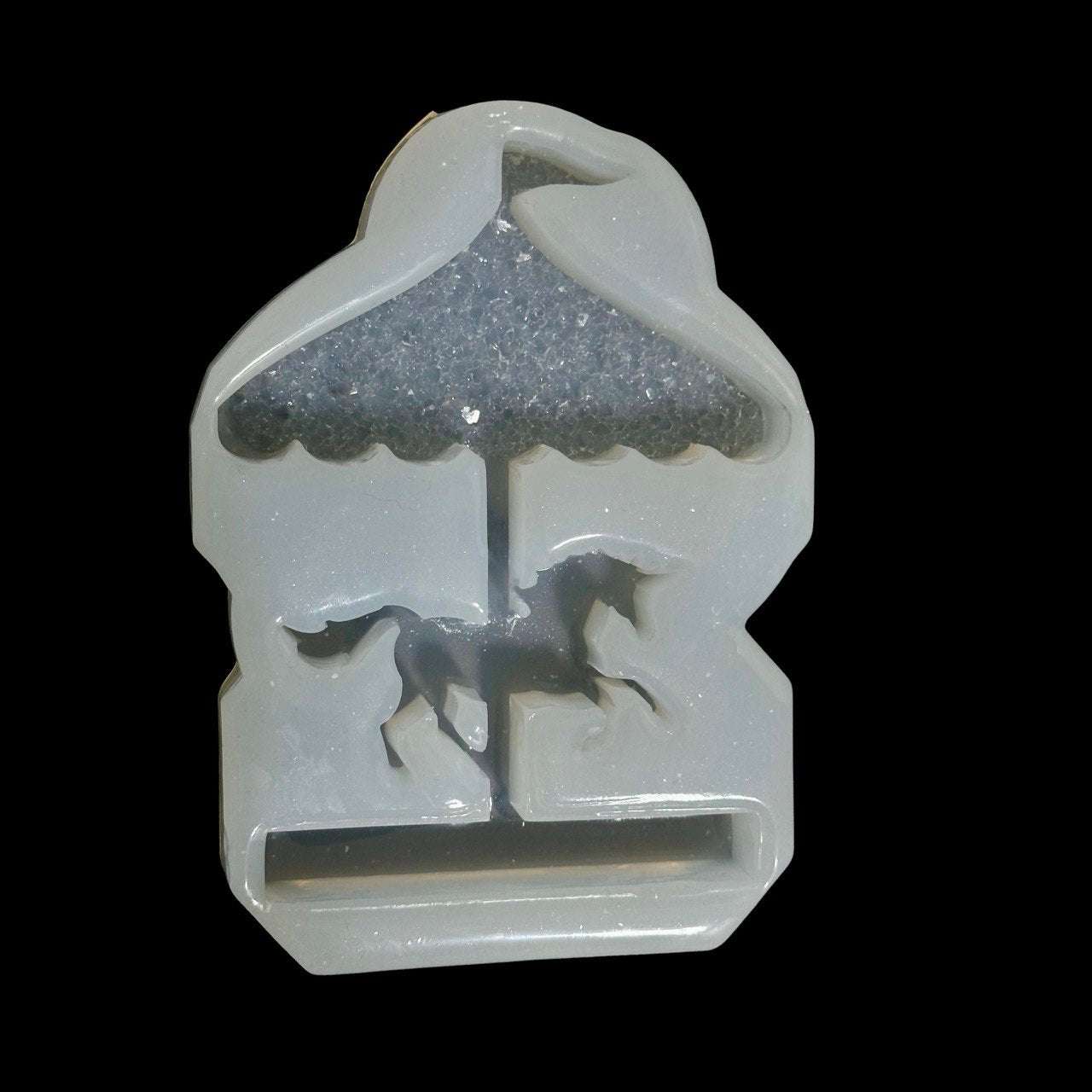 Silicone Carousel Mold with Unicorn - Ideas Decor Shop