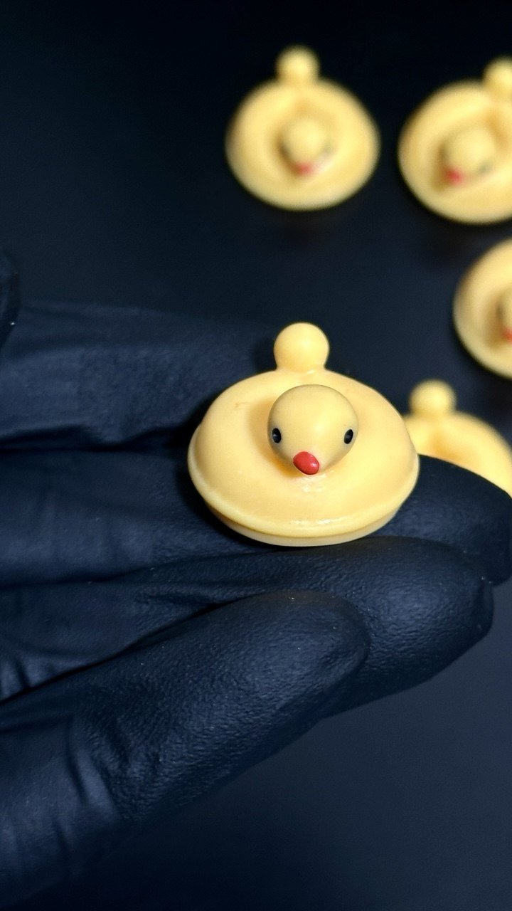 Silicone Duck Float Mold Set, 8 Mini Ducklings in Swim Ring - Ideas Decor Shop