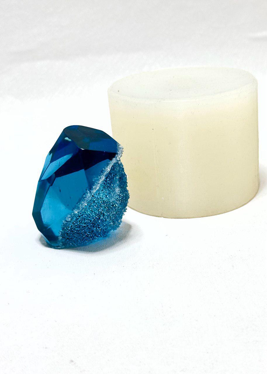 Silicone Geode Crystal Resin Mold - Druzy Crystal Silicone Mold - Ideas Decor Shop