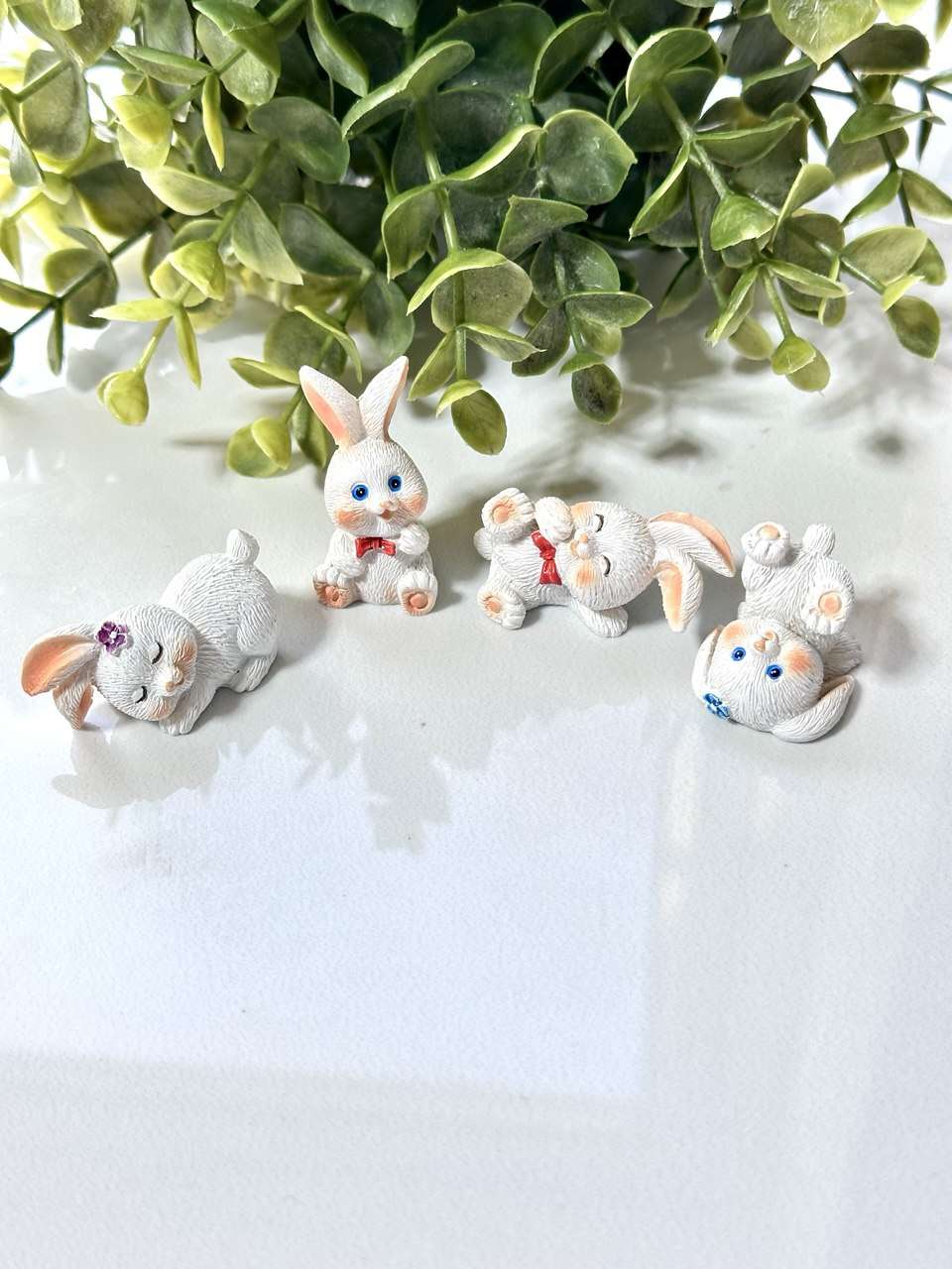Silicone Mold Bunny Figurines Set of 4 – 2.5–4.5 cm - Ideas Decor Shop