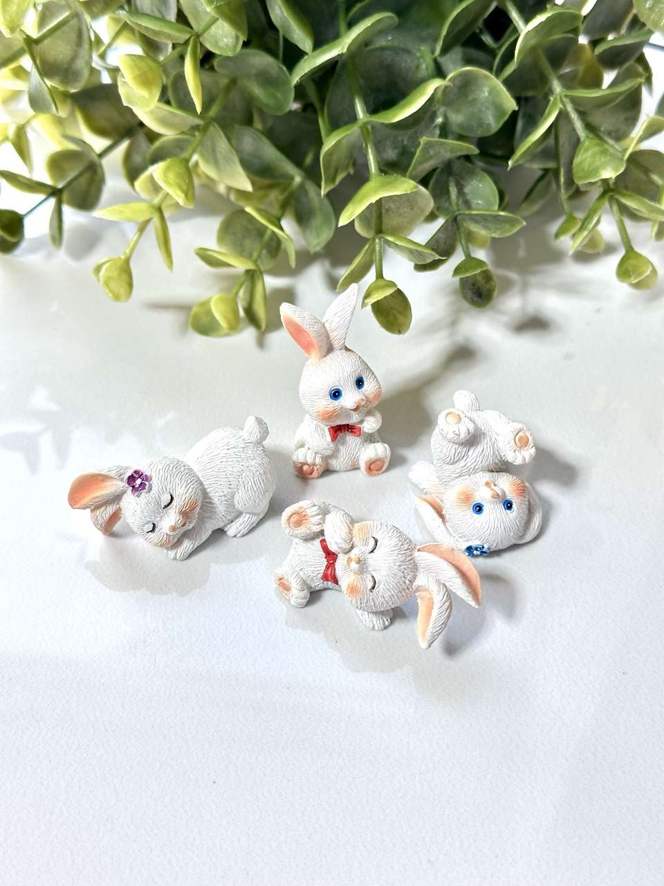 Silicone Mold Bunny Figurines Set of 4 – 2.5–4.5 cm - Ideas Decor Shop