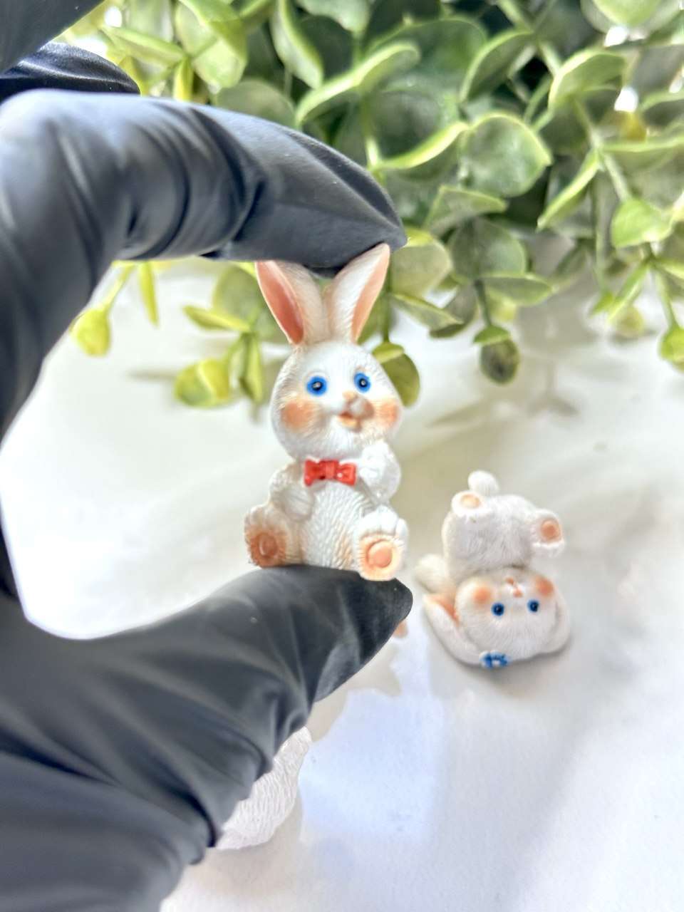 Silicone Mold Bunny Figurines Set of 4 – 2.5–4.5 cm - Ideas Decor Shop