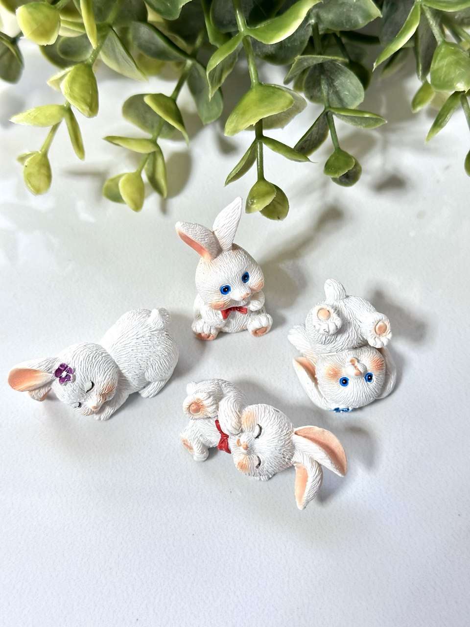 Silicone Mold Bunny Figurines Set of 4 – 2.5–4.5 cm - Ideas Decor Shop